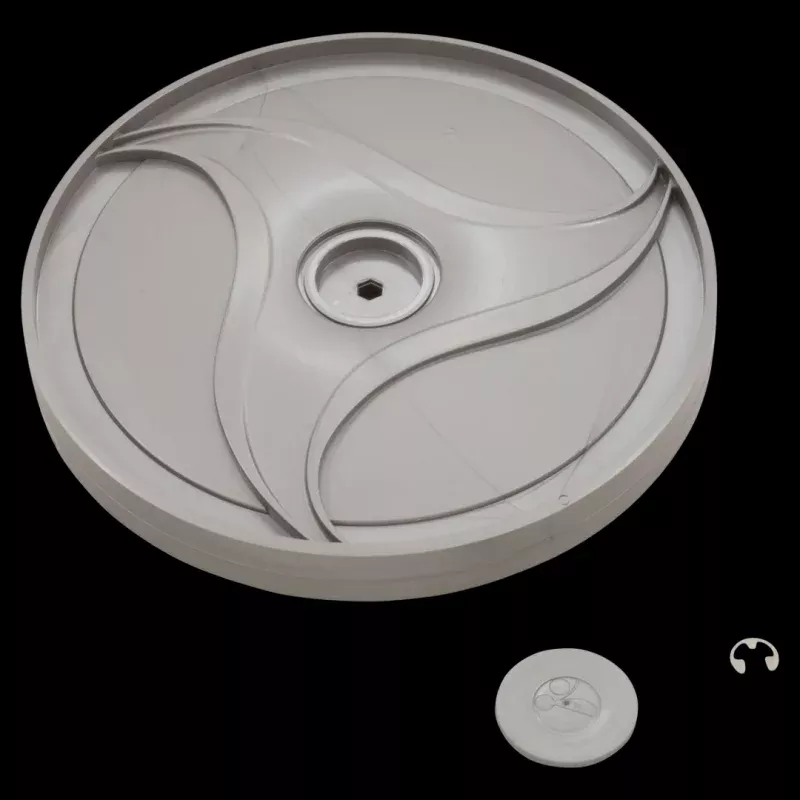 Zodiac TR35P Single Side Silver Wheel R0615800