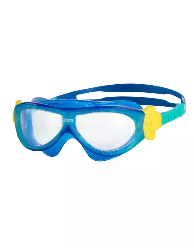 Zoggs Phantom Kids Mask – Blue/Turquoise/Clear