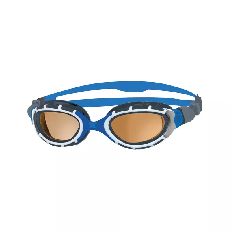 Zoggs Predator Flex Polarized Ultra – Regular Fit – Blue/Grey