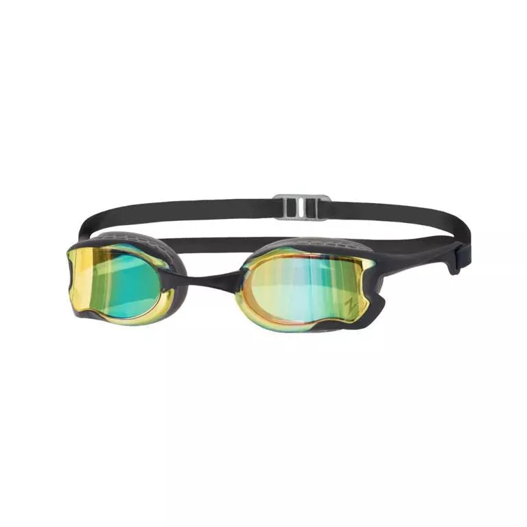 Zoggs Raptor Mirror Goggle – Grey/Black/Mirror Blue